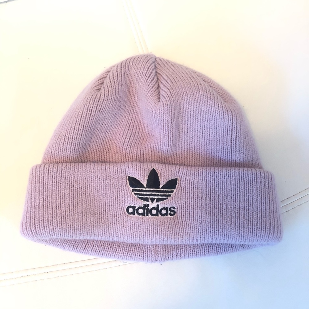 Lilac Adidas Beanie